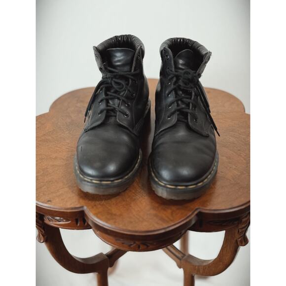 Dr. Martens MIE Made In England Black Boot VINTAGE #0019 Unisex UK 10 US Mens 11 - Picture 2 of 6